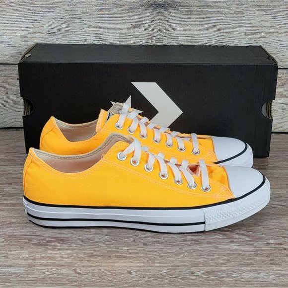 NEW Converse Chuck Taylor CTAS OX Low Laser Orange Men's Athletic Casual - Picture 2 of 10